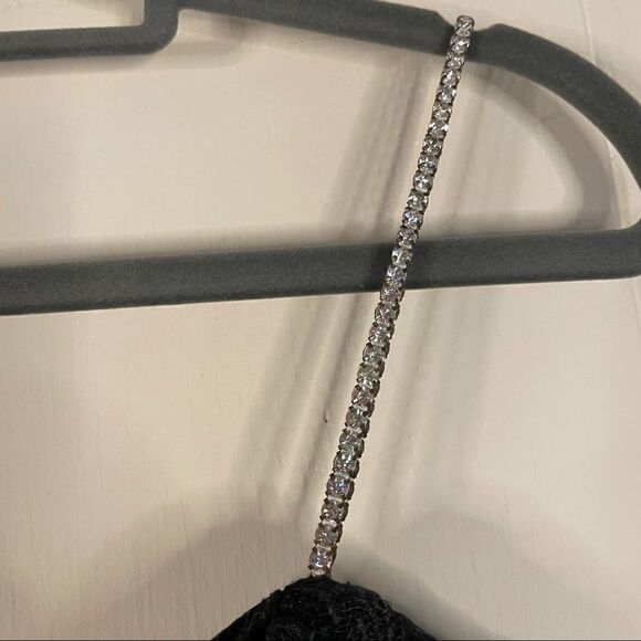 Vintage Jessica McClintock Tiered Lace Dress - Picture 4 of 8